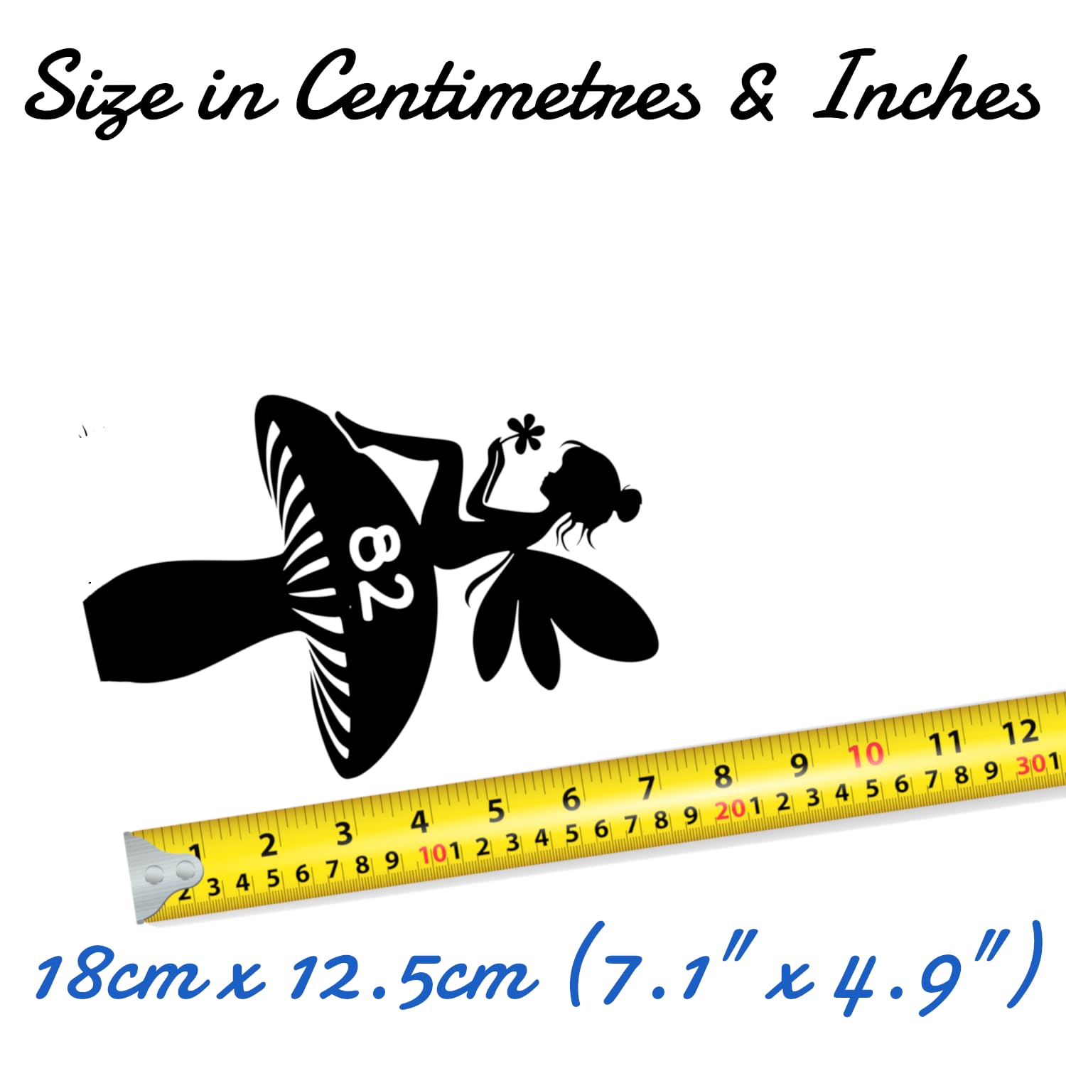 Pack of 3 Fairy & Mushroom Waterproof Wheelie Bin Stickers