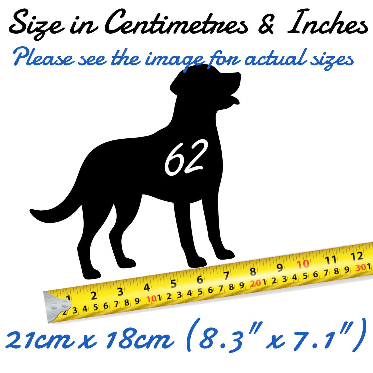 Multi Pack Pet Dog Labrador Wheelie Bin Stickers