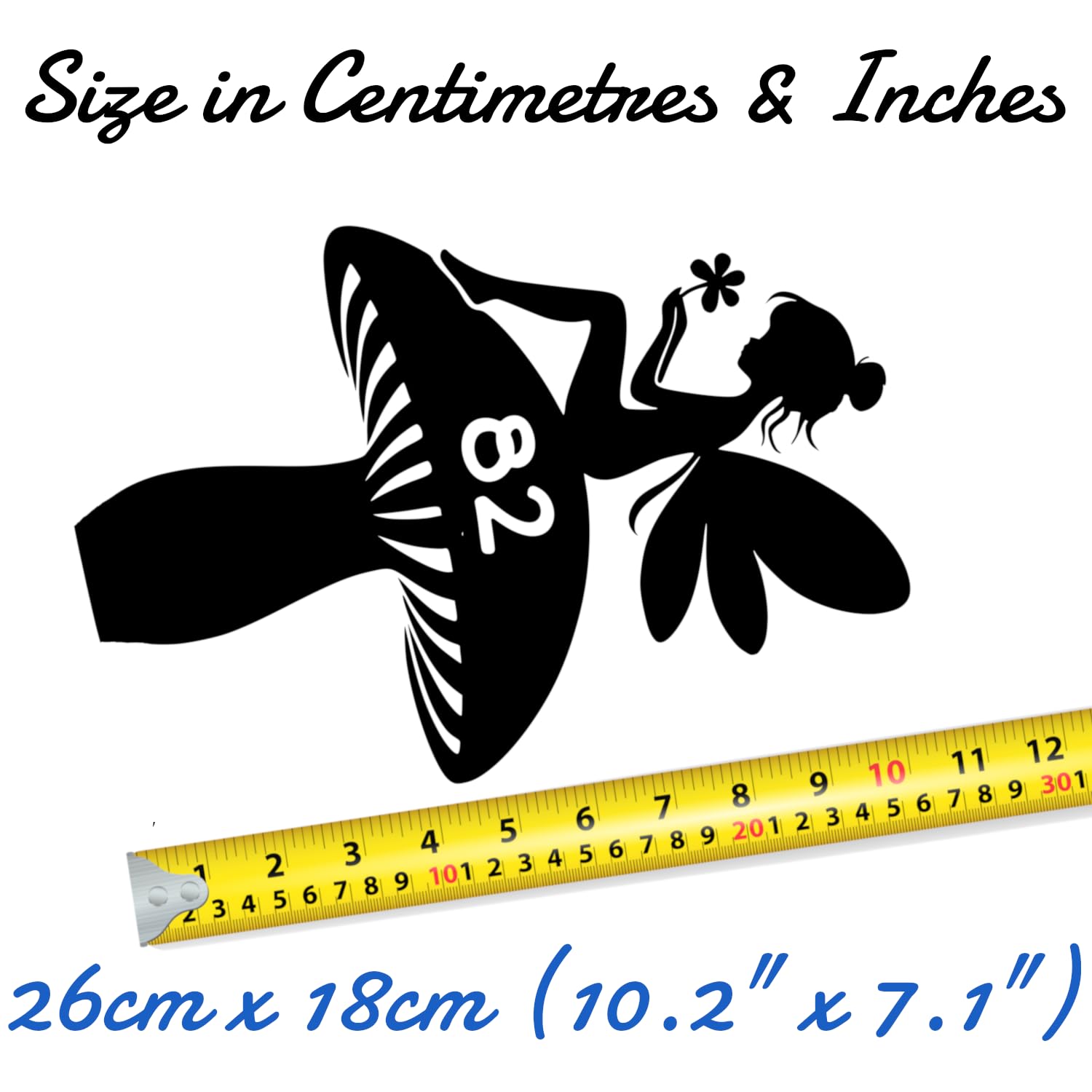 Pack of 3 Fairy & Mushroom Waterproof Wheelie Bin Stickers