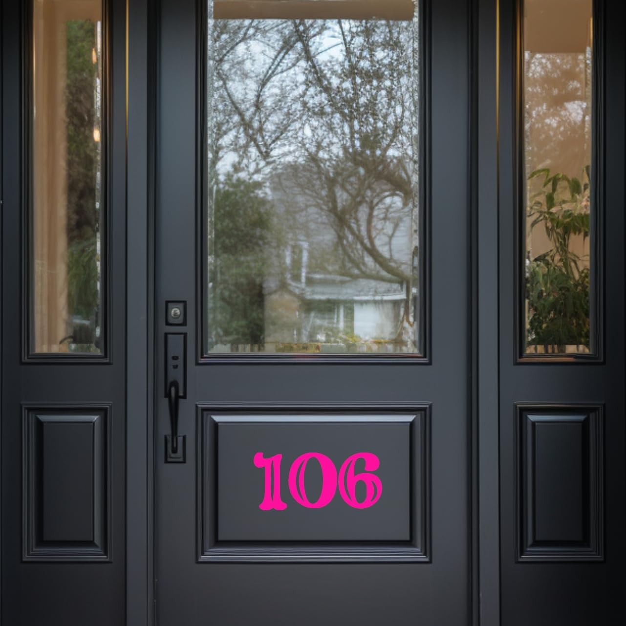 Circus Font Multi-Pack House Number Stickers