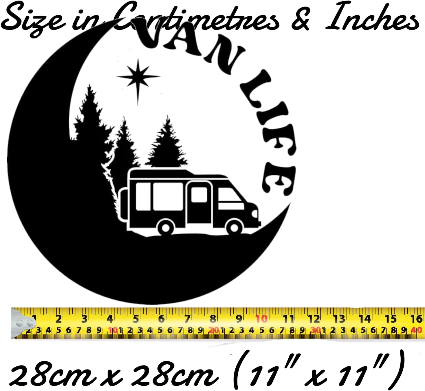 Van Life Camping Sticker