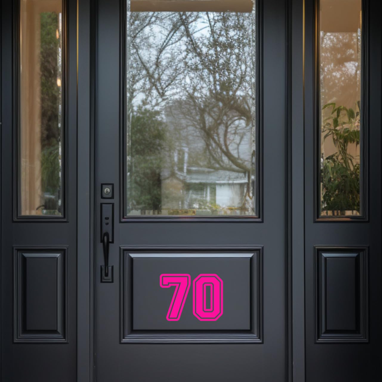 Sports Jersey Wheelie Bin Number Stickers