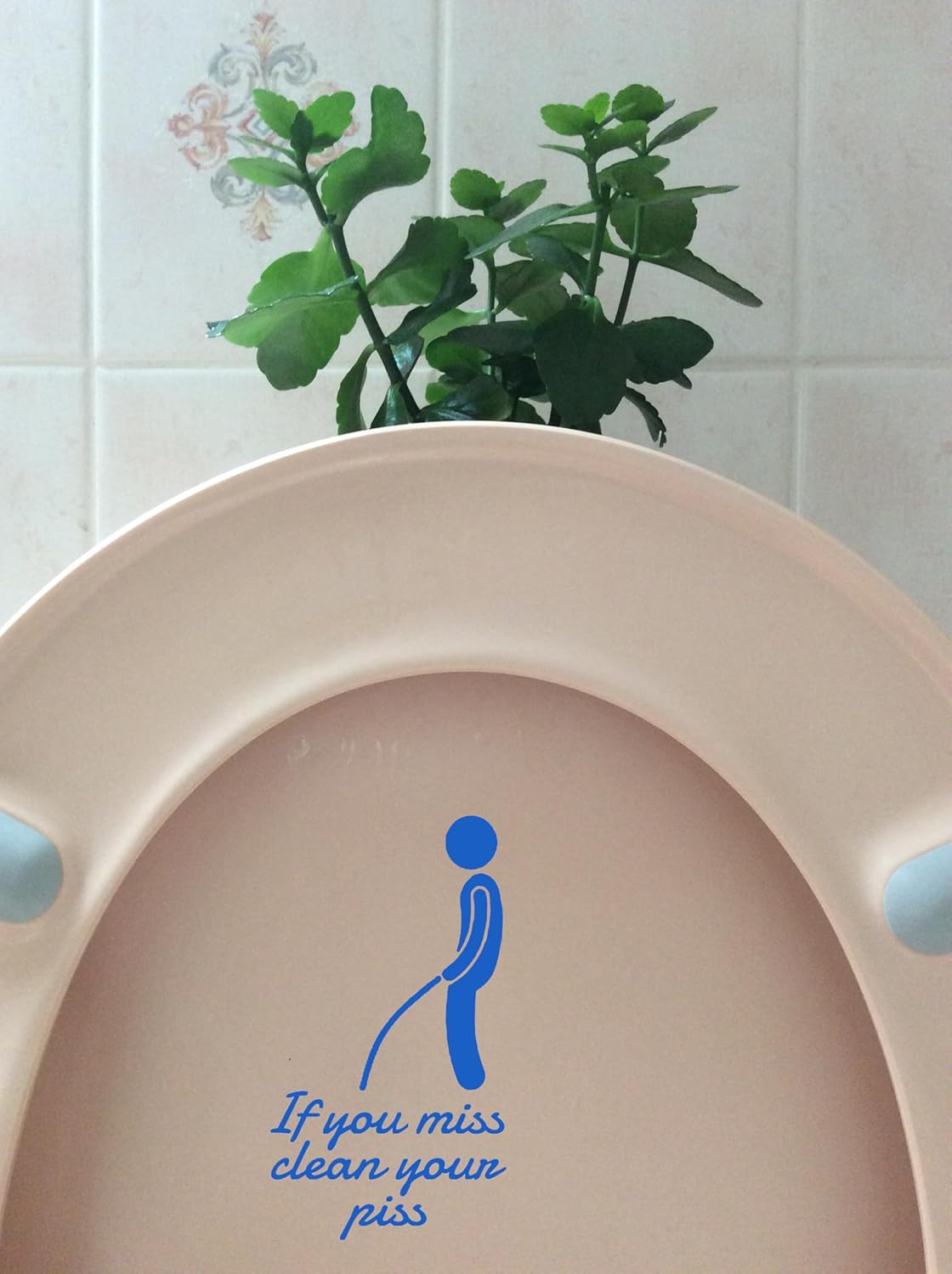 If You Miss Toilet Sticker