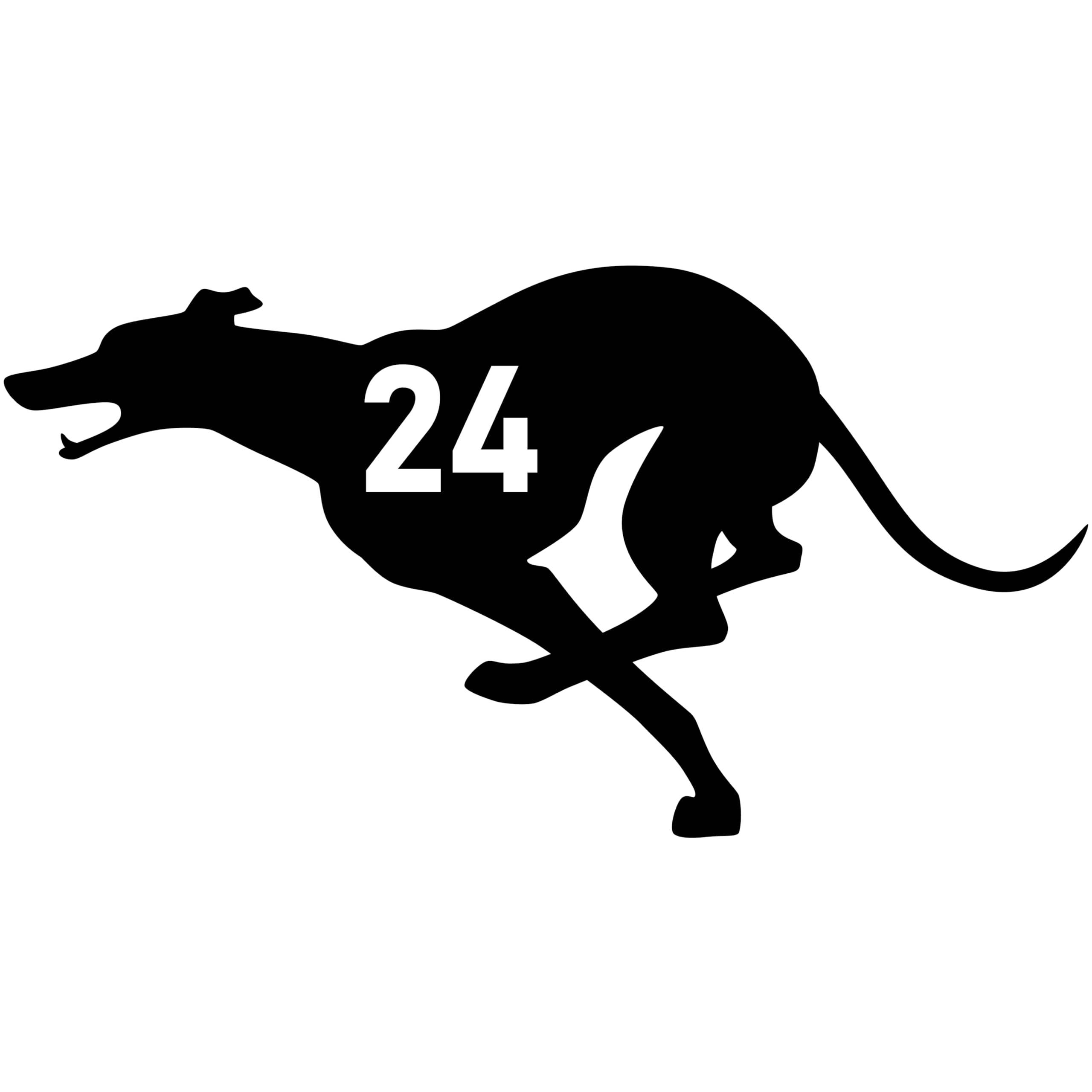 3 Pack Greyhound Waterproof Wheelie Bin Number Stickers