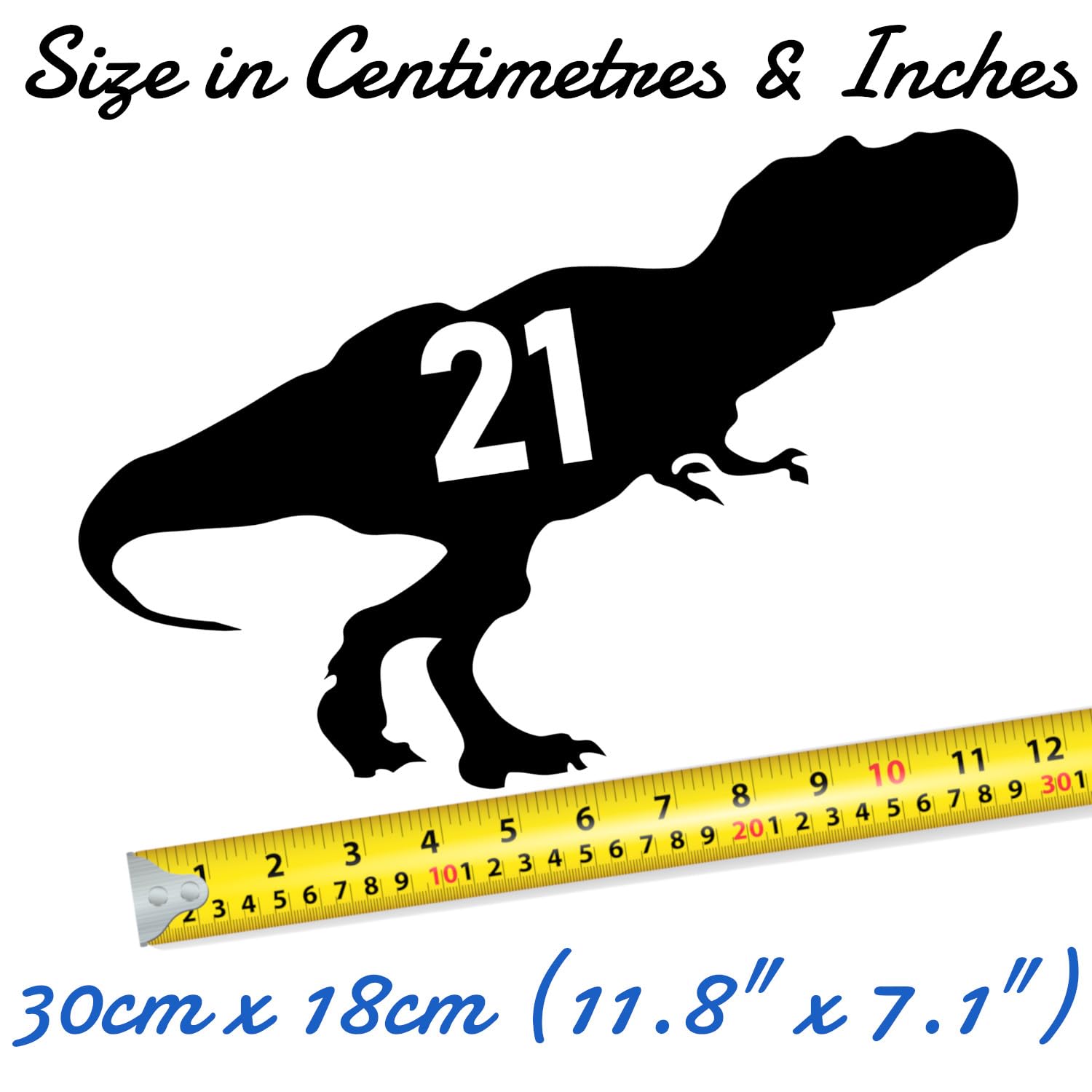 Multi Pack T-Rex Dinosaur Wheelie Bin Stickers