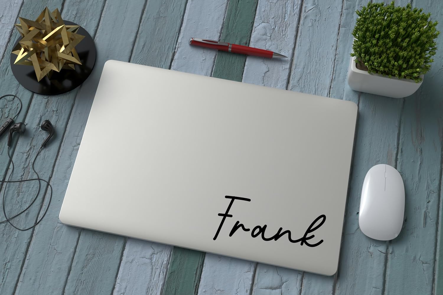Magical Font Name Label Sticker