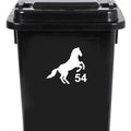 Multi Pack Cute Horse Jumping Number Sticker