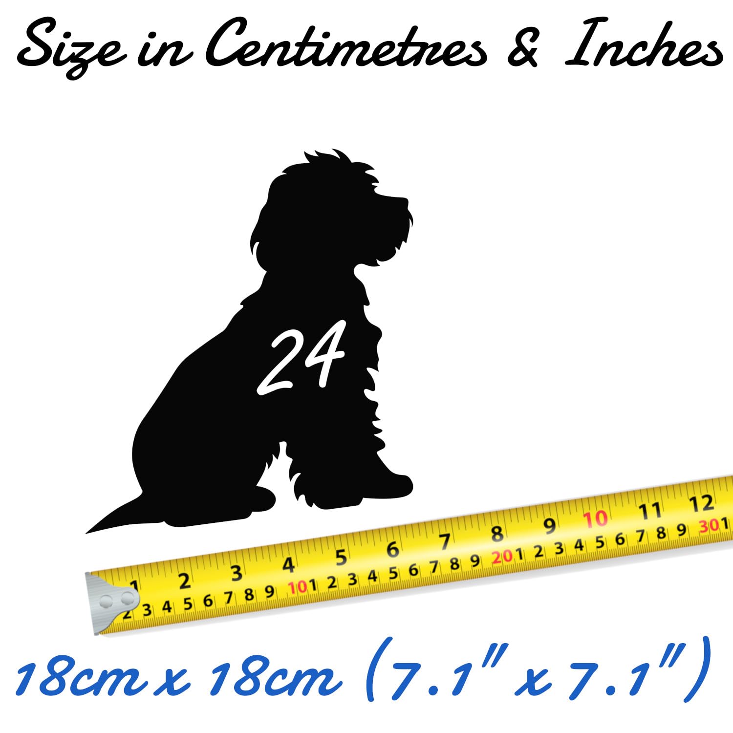 Multi Pack Pet Dog Cockapoo Wheelie Bin Stickers