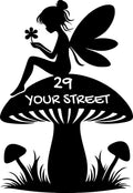 Pack of 3 Fairy & Mushroom Wheelie Bin Stickers