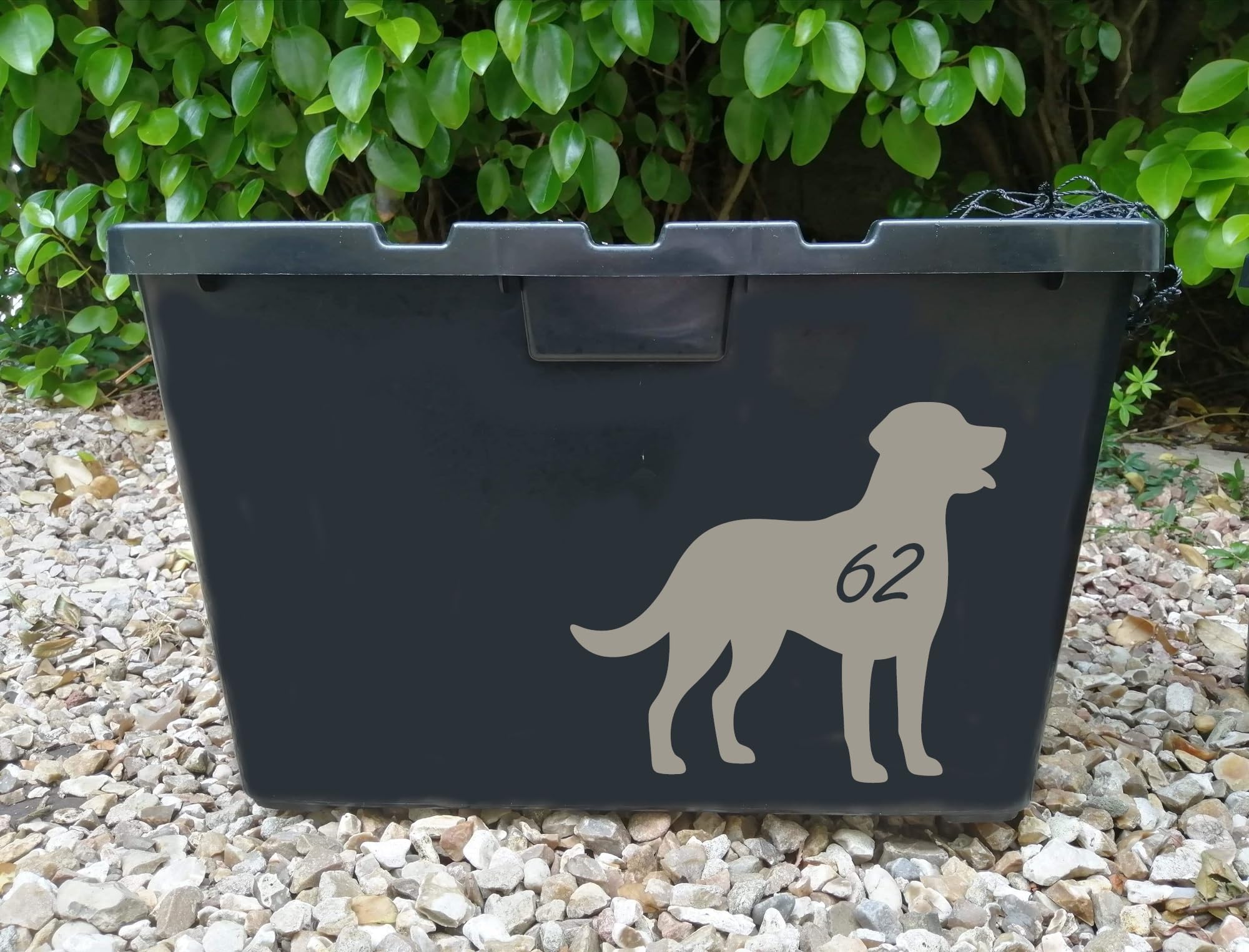 Multi Pack Pet Dog Labrador Wheelie Bin Stickers