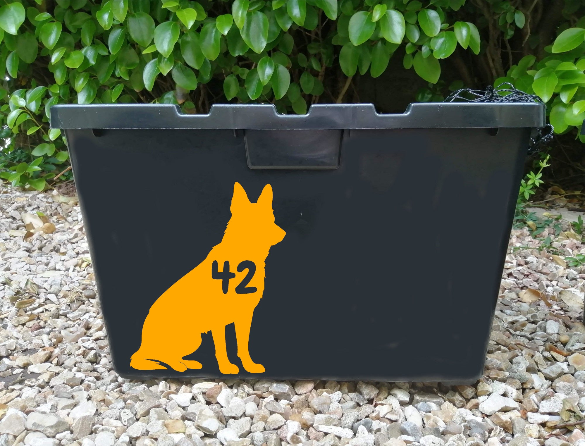 Multi Pack German Shepherd Number Sticker
