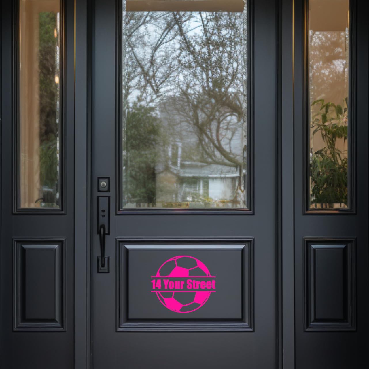 3 Pack Football/Soccer Ball Waterproof Sticker