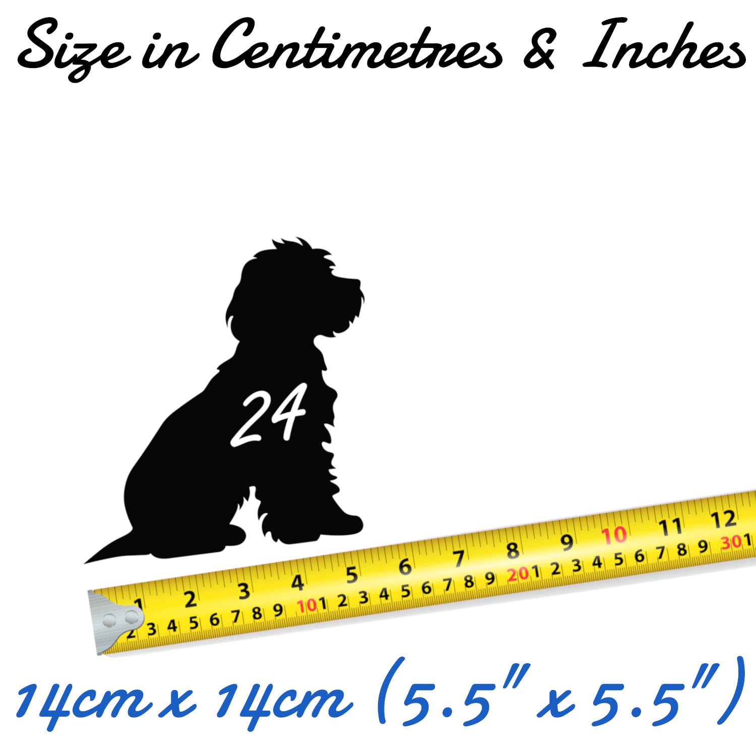 Multi Pack Pet Dog Cockapoo Wheelie Bin Stickers