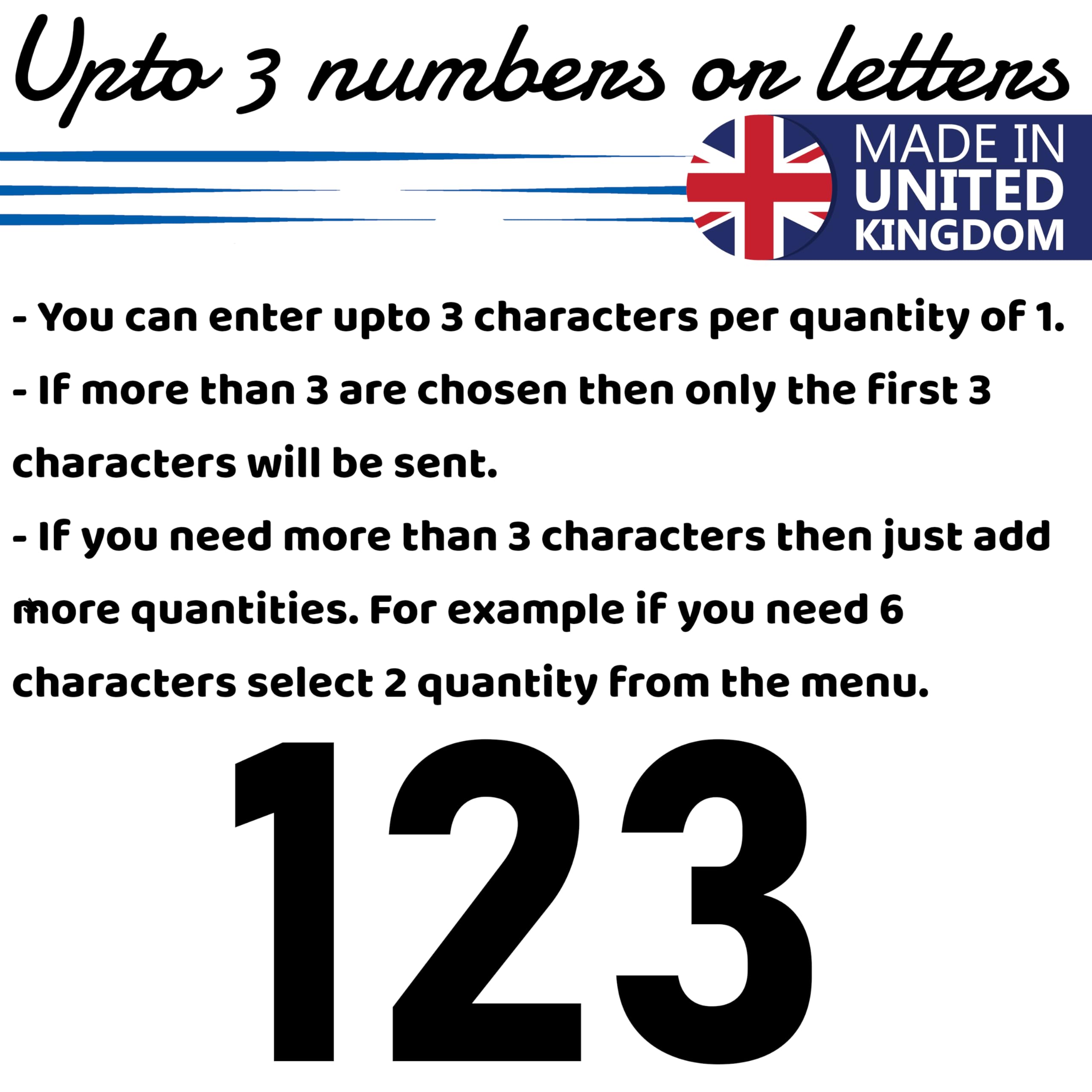 Simple Font Wheelie Bin Stickers