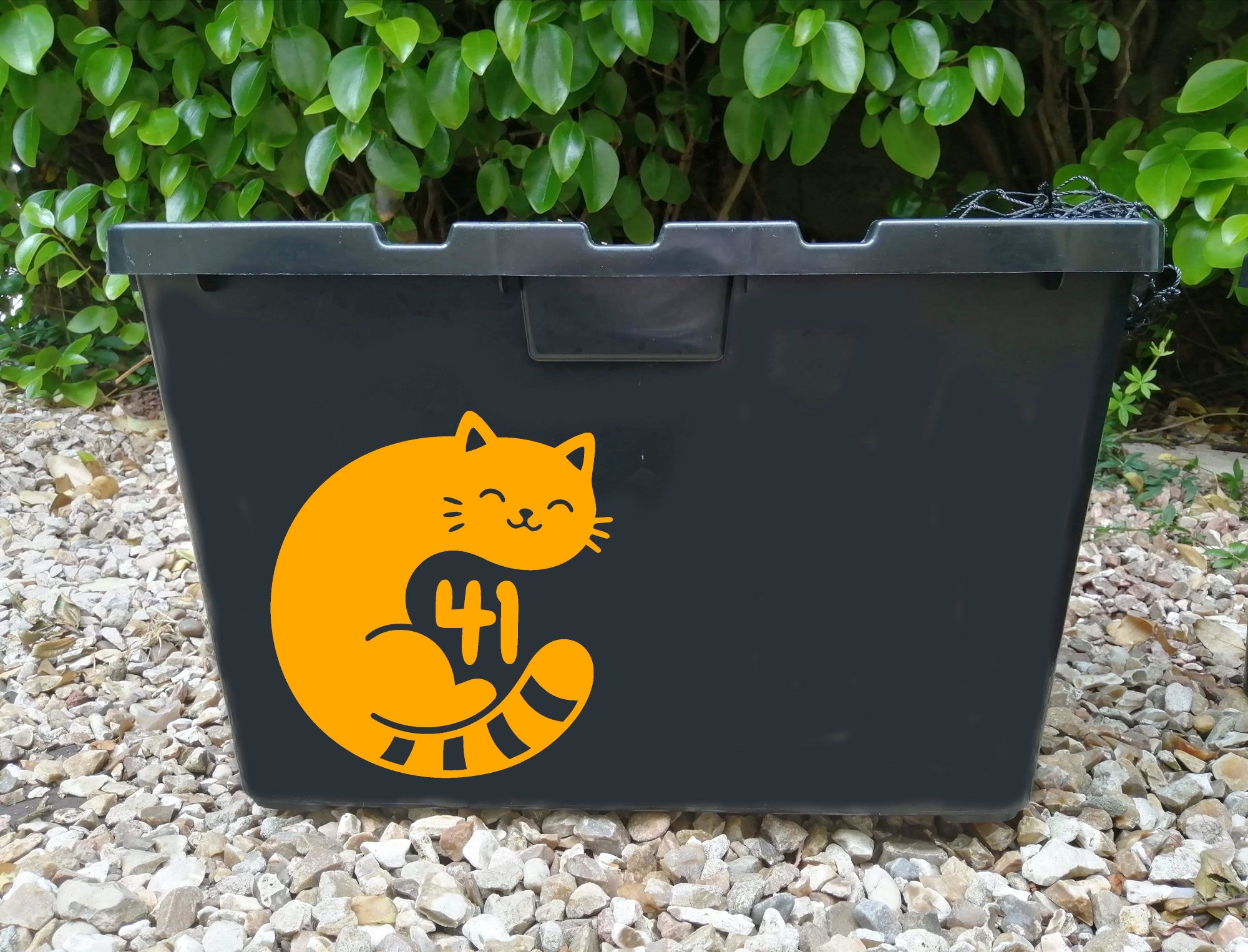 Multi Pack Cat Sleeping Number Sticker