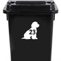 Multi Pack Pet Dog Cockapoo Wheelie Bin Stickers