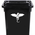 3 Pack Dragon Wings Number Sticker