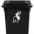 3 Pack Magical Fairy Number Sticker