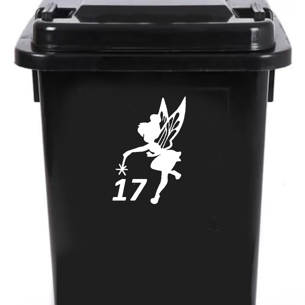 3 Pack Magical Fairy Number Sticker