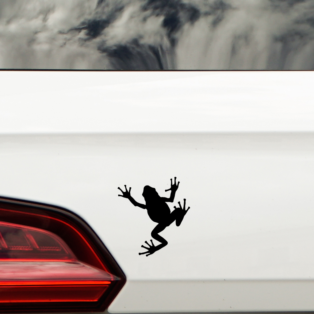 Frog Silhouette Decal