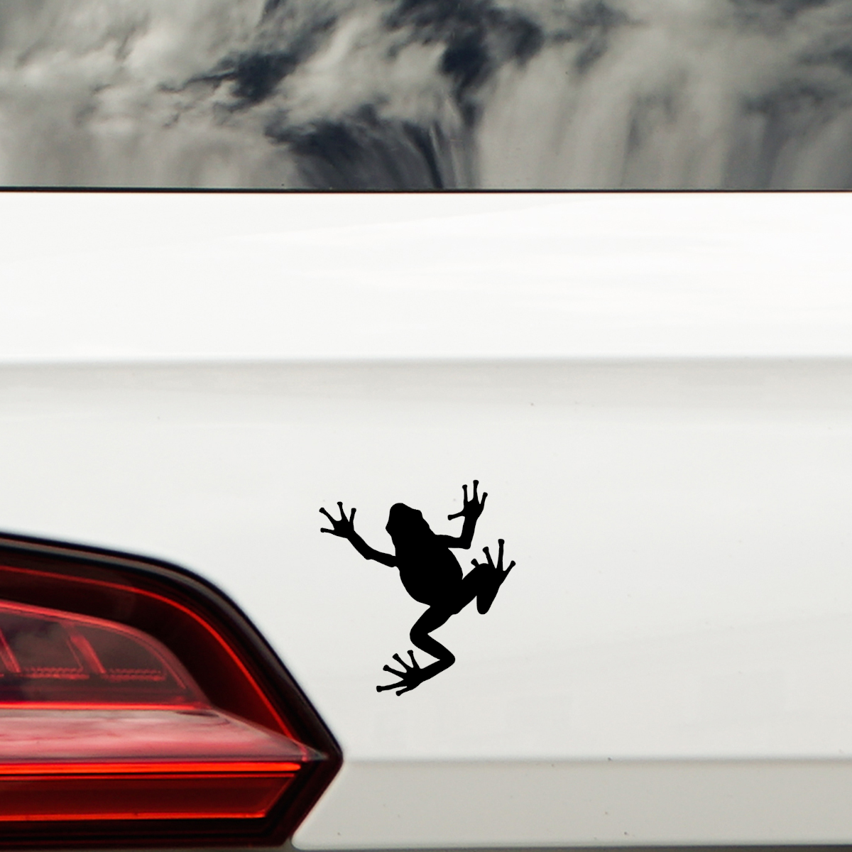 Frog Silhouette Decal
