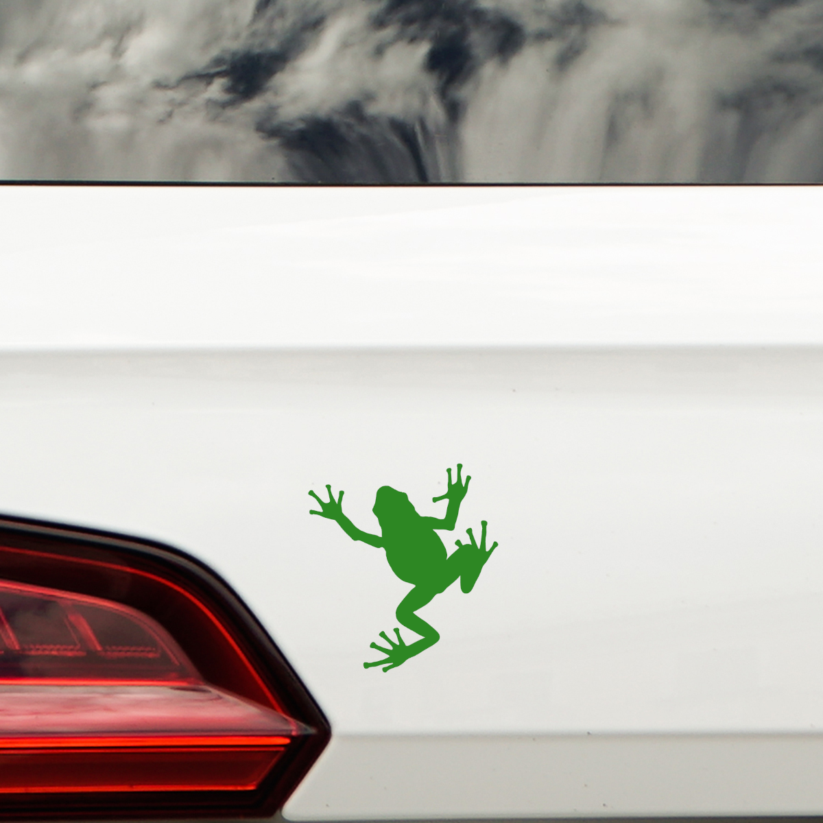 Frog Silhouette Decal