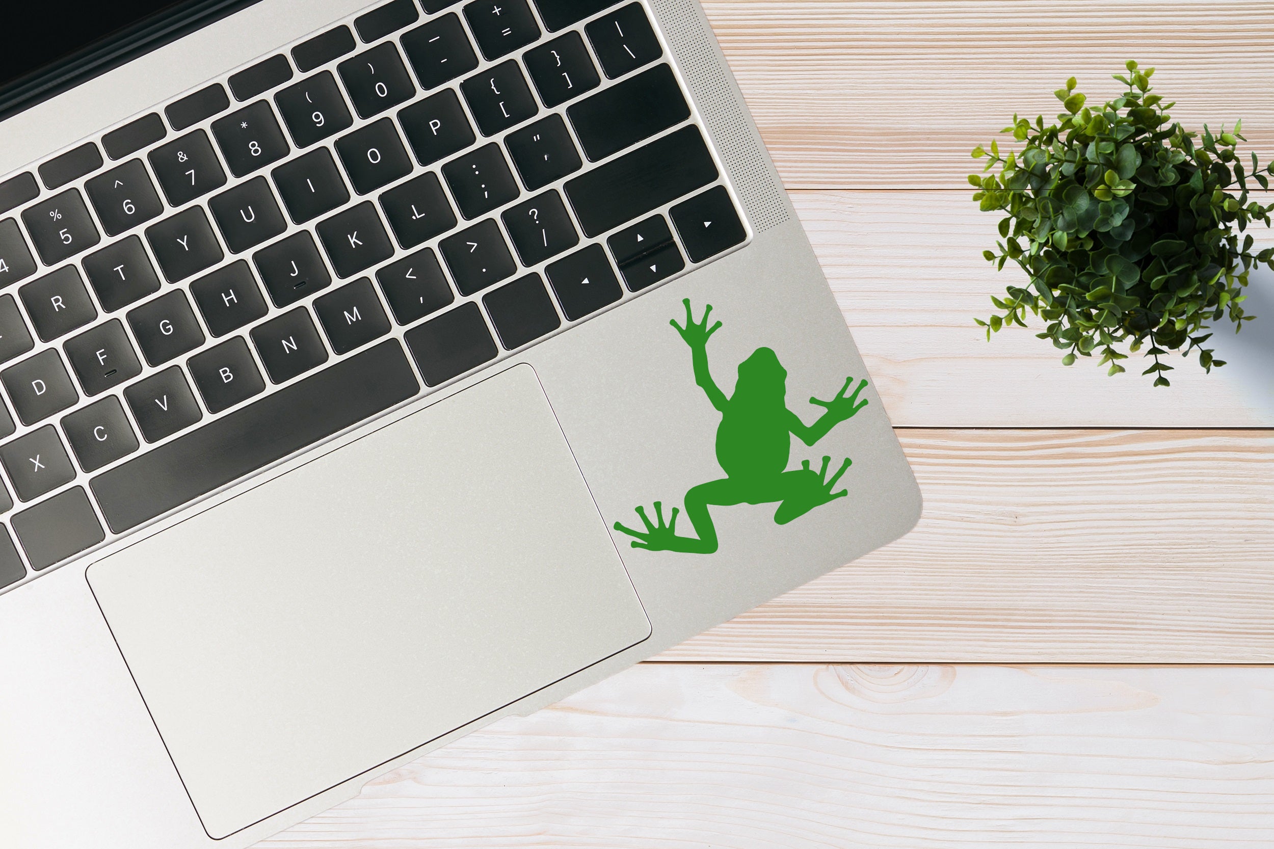 Frog Silhouette Decal