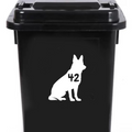 Multi Pack German Shepherd Number Sticker
