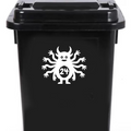 3 Pack Monster Number Sticker